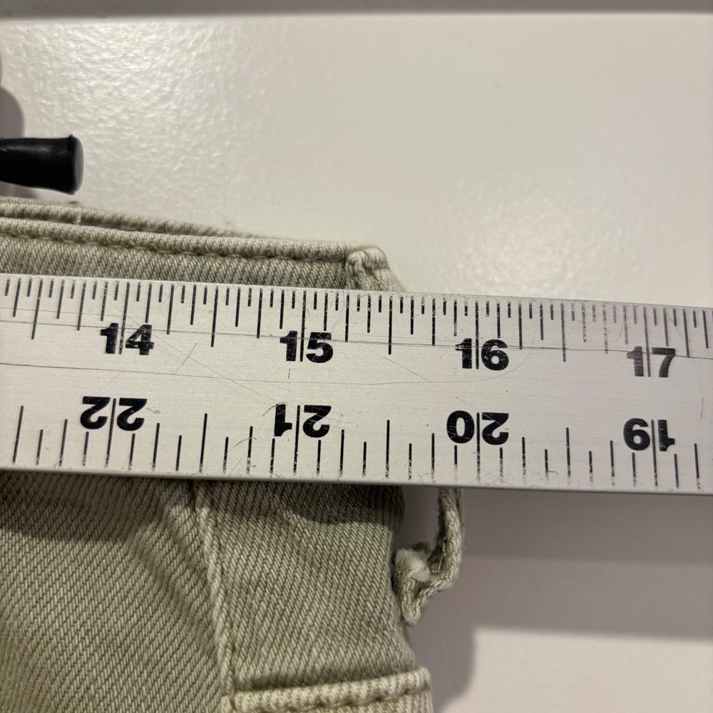 Pilcro and the Letterpress The Breaker Jeans Sage Green Wide Leg 30 - Picture 5 of 8